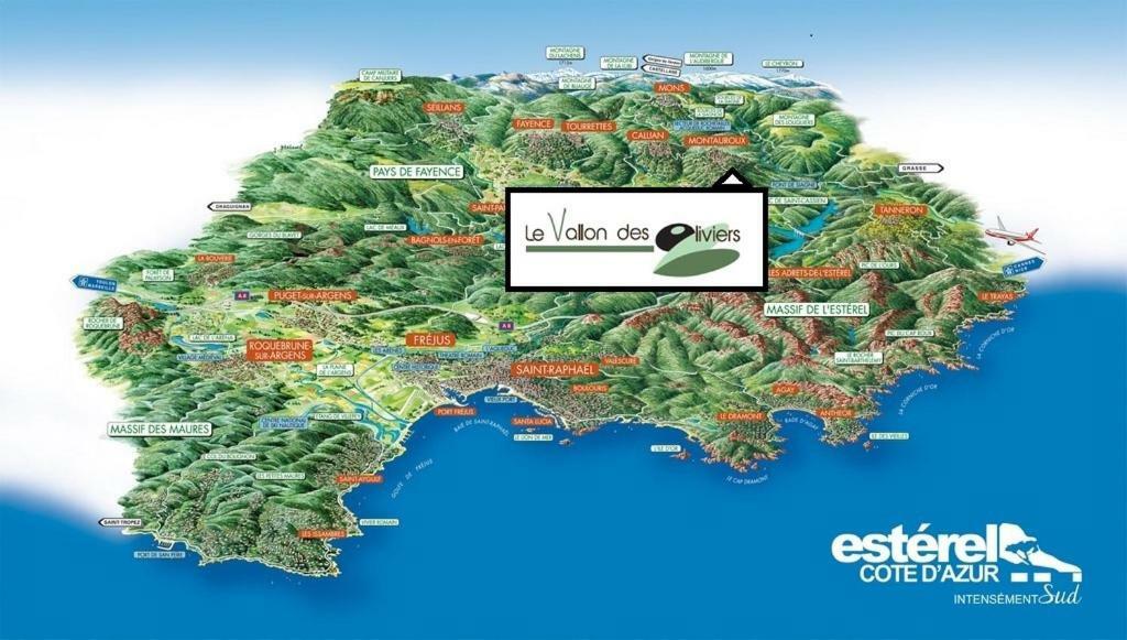 Le Vallon Des Oliviers มงโตรูซ์ ภายนอก รูปภาพ